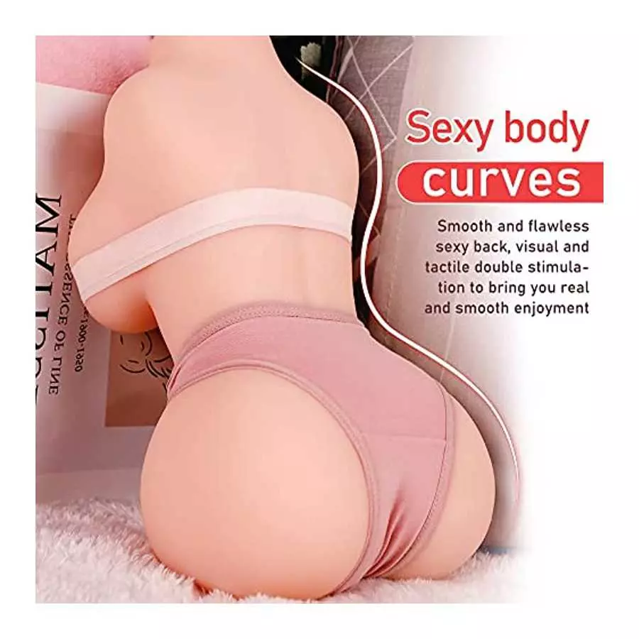 5.LB Mini Lady Sex Torso Dolls 3 in 1 Ass Vagina Boobs Male Masturbator Sex Toy for Men Lifelike Pocket Pussy Realistic Love Dol
