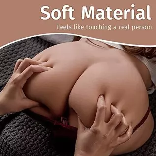 24.5lb Sucting Vibrating Big Ass Realistic Vagina Love Doll Sex Toy for Men Male Masturbator Sex Doll Lifelike Pussy Rechargeabl