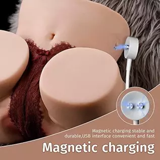 24.5lb Sucting Vibrating Big Ass Realistic Vagina Love Doll Sex Toy for Men Male Masturbator Sex Doll Lifelike Pussy Rechargeabl