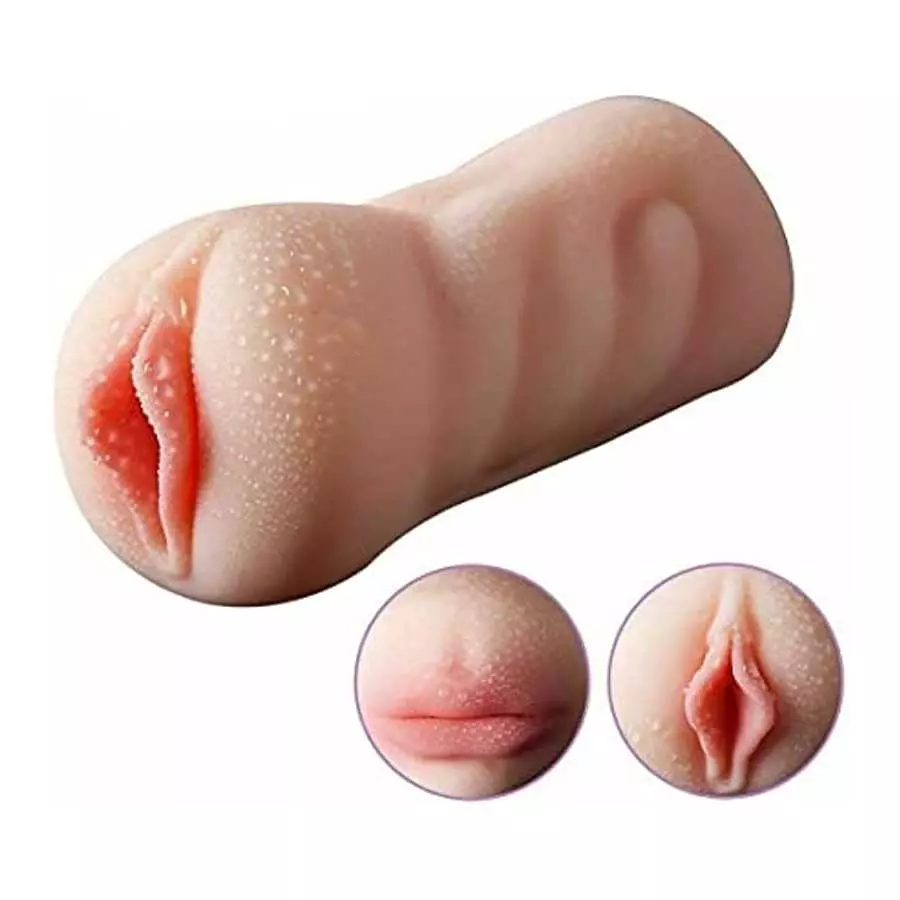 2 in 1 Male Masturbators Adult Sex Toys with Realistic Textured Mouth Vagina Men's Pocket Pussy Blowjob Stroker Anal Play Sex To 2 in 1 Male Masturbators Adult Sex Toys with Realistic Textured Mouth Vagina Men's Pocket Pussy Blowjob Stroker Anal Play Sex To