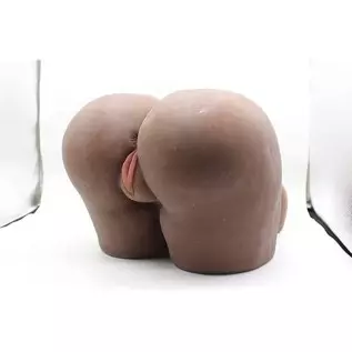 daomo Realistic Male Masturbators Stroker Sex Torso Toy with Pocket Pussy Black Ass for Mens Masturbation, Silicone Adult Butt T