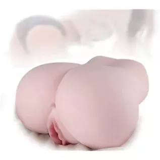 Men Massage Trainer Realistic 3D Pocket Pussycats with Tight Sleeve Stroker Mouth and Pussy Double Head Masturbration Cup Hand F
