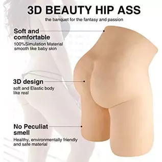 TOMYEUS 24 lbs Realistic Male Masturbator with Virgin Pussy and Anus, Life Size Pussy Ass Masturbator Sex Toys for Male Masturba