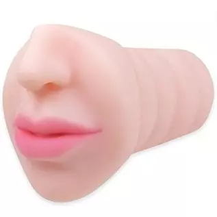 Oral Sex Simulator Mouth and Tongue Masturbation Sleeve Male Penis Stroker