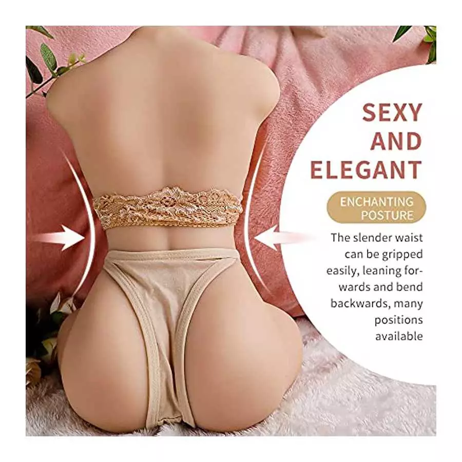 7.7LB Female Sex Doll Torso 3 in 1 Male Masturbators Adult Sex Toy Stroker for Men Vagina Boobs Ass Lifelike Pussy Doll