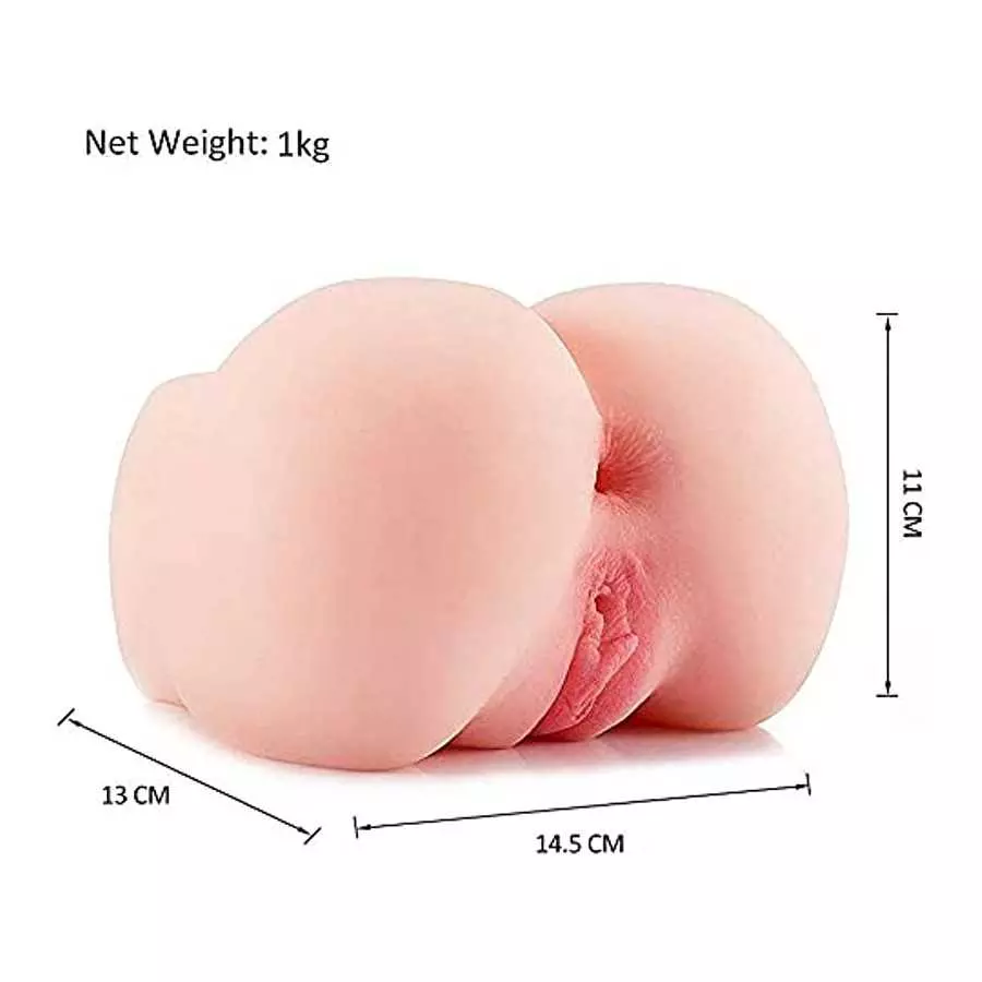 Men Massage Trainer Realistic 3D Pocket Pussycats with Tight Sleeve Stroker Mouth and Pussy Double Head Masturbration Cup Hand F