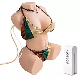 15.14LB BBW Love Doll Stroker Sucting Vibrating Female Torso Sex Doll Ass Vagina Boobs Sex Toy for Men Male Masturbator Lifelike
