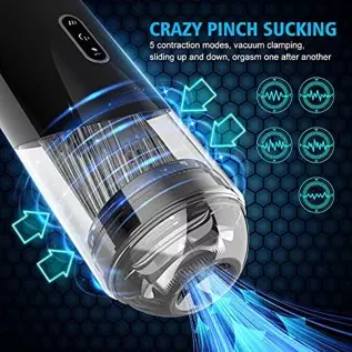 Automatic Sucking Vibrator masturbator for Men Powerful Suck Blowjob Machine Real Vagina Masturbation Cup Sex Toys for Men Automatic Sucking Vibrator masturbator for Men Powerful Suck Blowjob Machine Real Vagina Masturbation Cup Sex Toys for Men