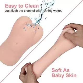 Pocket Pussy Male Masturbation Toy Lifelike Masturbator Realistic Textured Virgin Vagina Stroker TPE Butt Adult Sex Toys for Men