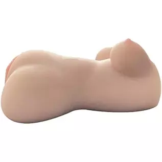Mini Doll Male masturbator Toy Waterproof Pocket cat Ass Silicone Masturbation Cup for Men, Lifelike Female Torso, 4.0 Count