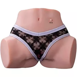 6.39lb Vibrating Stroker Realistic Vagina Ass Sex Toy Male Masturbator Rechargeable Sex Doll Rechargeable Lifelike Pussy for Men