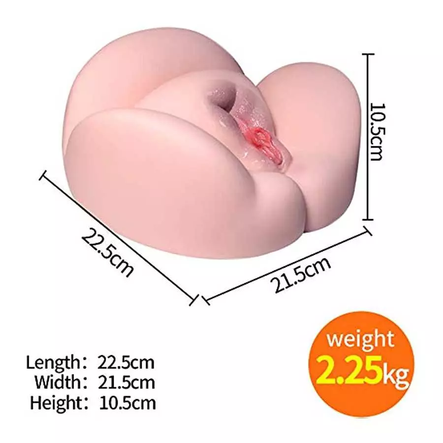 Male Masturbator Sex Doll Pocket Pussy Sex Realistic Butt with Vaginal Anal Sex Stroker