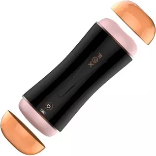 SOIMISS Double- Head Automatic Male Masturbator Masturbation Cups Realistic Male Interactive Voice Male Stroker Toy (Black) SOIMISS Double- Head Automatic Male Masturbator Masturbation Cups Realistic Male Interactive Voice Male Stroker Toy (Black)