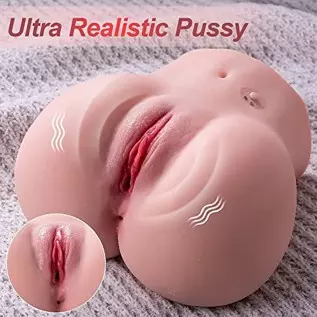 2.3KG Pussy Ass Male masturbator with Virgin Tight Labia, 3 Speed 7 Frequency Vibration Magnetic Charging 3D Channel Suitable fo 2.3KG Pussy Ass Male masturbator with Virgin Tight Labia, 3 Speed 7 Frequency Vibration Magnetic Charging 3D Channel Suitable fo