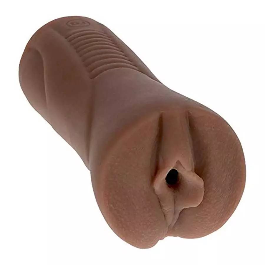 Doc Johnson Signature Strokers - Honey Gold - Ultraskyn Pocket Pussy, Caramel