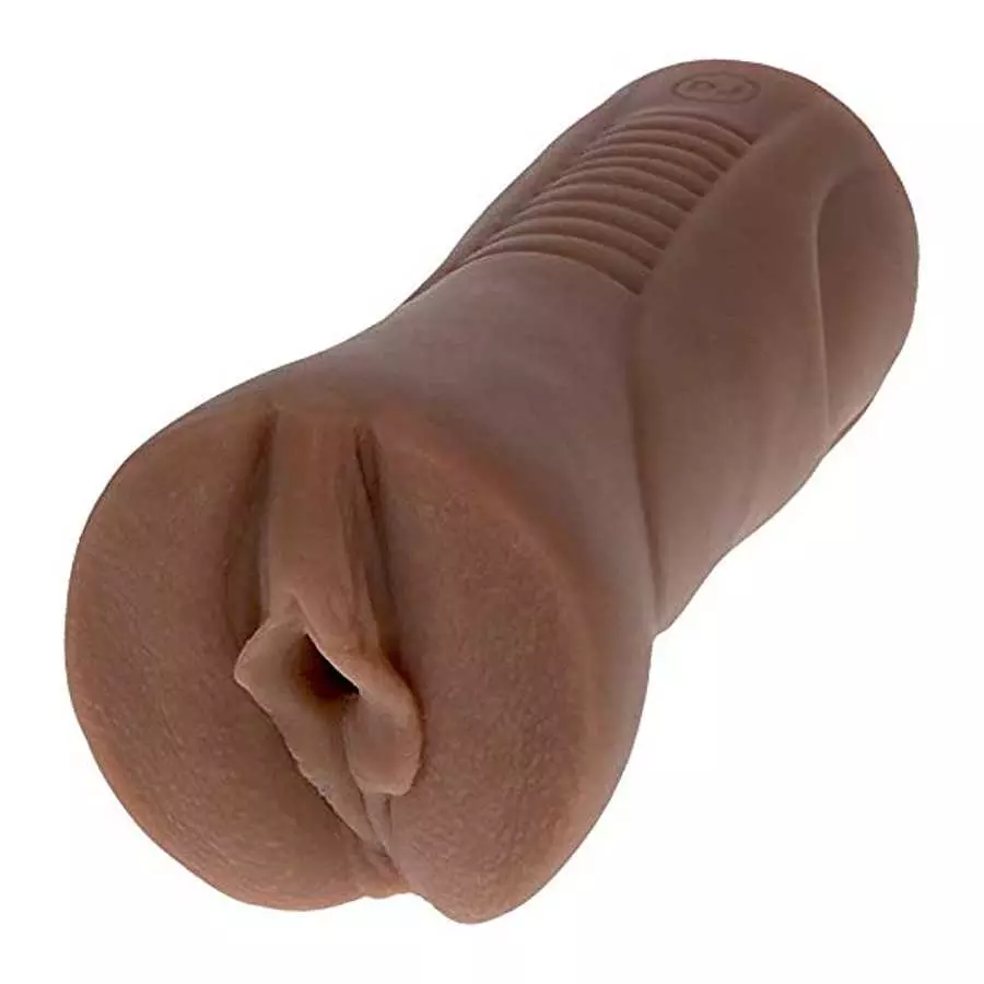 Doc Johnson Signature Strokers - Honey Gold - Ultraskyn Pocket Pussy, Caramel