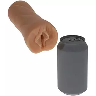 Doc Johnson Signature Strokers - Honey Gold - Ultraskyn Pocket Pussy, Caramel