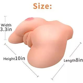 5 LB Lifelike Sex Doll Male Masturbator Toys Big Pocket Pussy Ass with Realistic Vagina Anal Sex Stroker,Silicone Adult Butt Toy