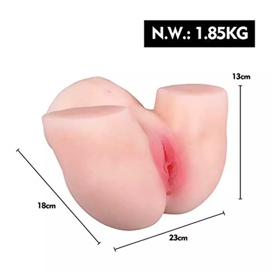 Ehxil&Exhau Realistic Lifelike Large Female Butt Sex Doll Men Masturbator Adult Toy Torso Doll Pocket Pussy Mini Body for Men Ma