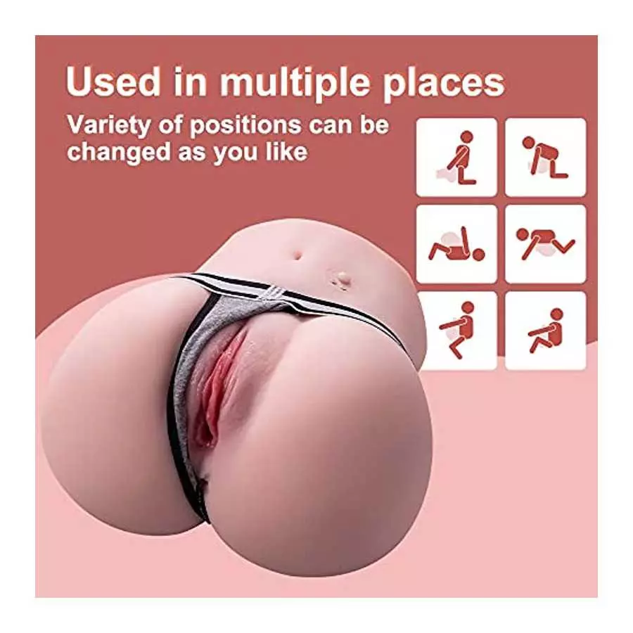 4.62lb Vibrating Butt Realistic Vagina Ass Sex Toy for Men Male Masturbator Rechargeable Stroker Sex Doll Lifelike Pussy Recharg