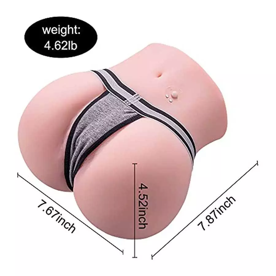 4.62lb Vibrating Butt Realistic Vagina Ass Sex Toy for Men Male Masturbator Rechargeable Stroker Sex Doll Lifelike Pussy Recharg