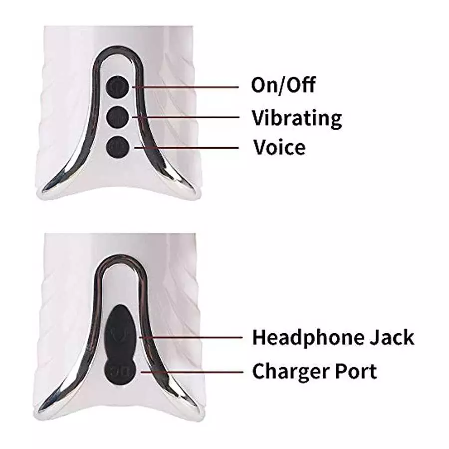 Automatic Silicone Quiet Masturbator Auto Waterproof Training Charging 3D Realistic Masturbation Toys Men Male Electric Mermaid