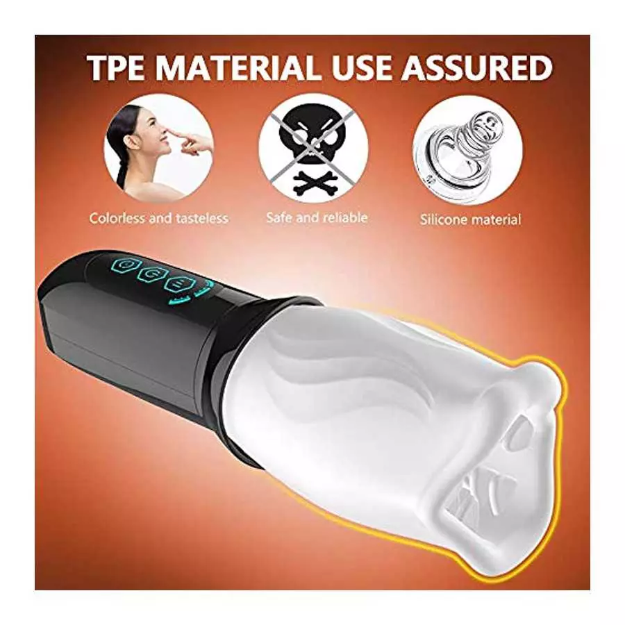 360° Rotation Blowjob Male Masturbator Adults Vibrator Silicone Soft Pussy Delayed Ejaculation Erotic Vibrators Sex Toys for Men