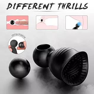 Penis Vibration masturbator, Men's Penis Glans Trainer, Glans wear Trainer 9 Modes, Reduce Sensitivity Men's Penis Vibration Mas Penis Vibration masturbator, Men's Penis Glans Trainer, Glans wear Trainer 9 Modes, Reduce Sensitivity Men's Penis Vibration Mas