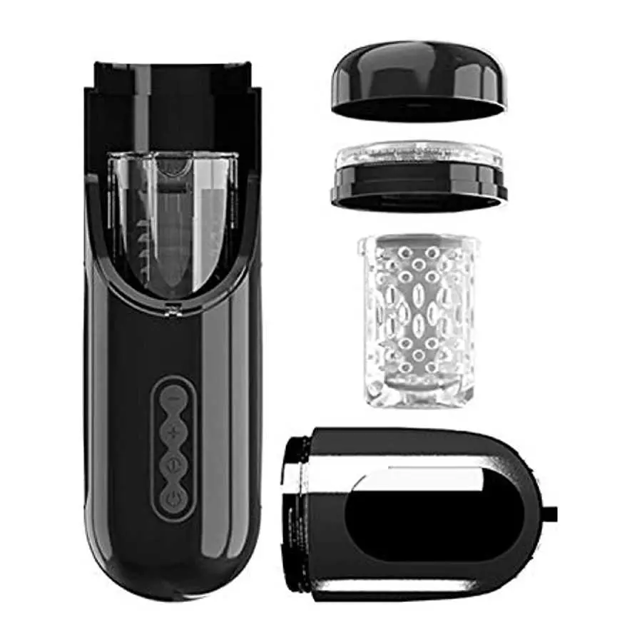 Pretty Love Lorelei Rotating & Thrusting Masturbator - Black