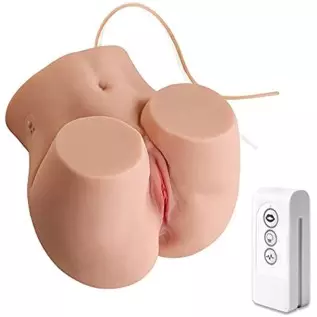 13.2lb Sucting Vibrating Stroker Big Ass Realistic Vagina Love Doll Torso Sex Toy for Men Male Masturbator Sex Doll Lifelike Pus