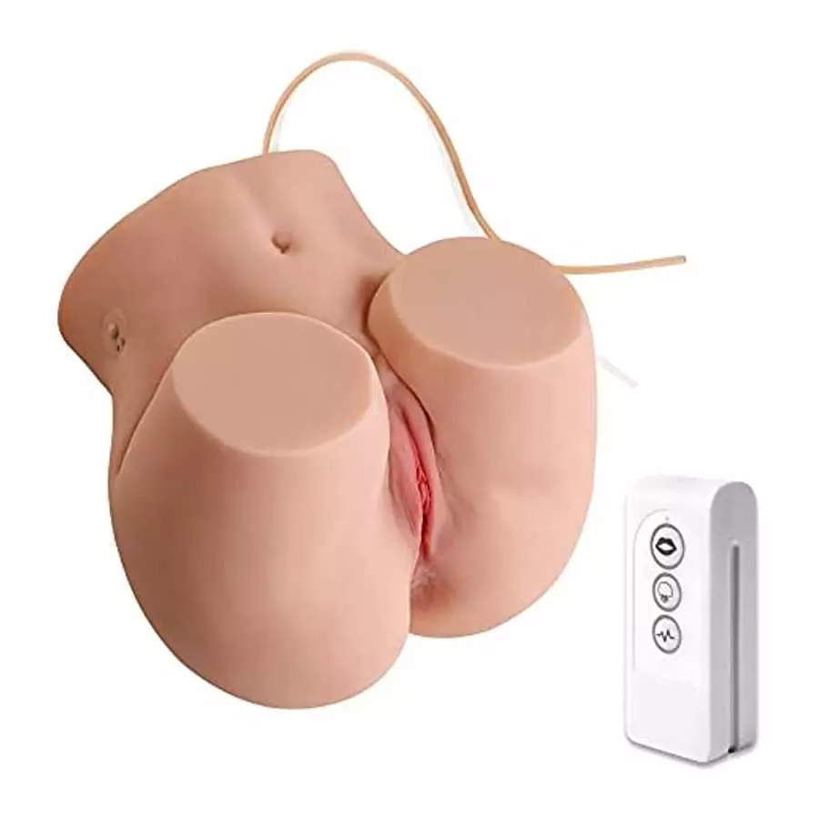 13.2lb Sucting Vibrating Stroker Big Ass Realistic Vagina Love Doll Torso Sex Toy for Men Male Masturbator Sex Doll Lifelike Pus