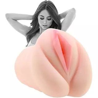 Riley Reid Vagina Masturbator and 1oz Bottle of Water Based Lube