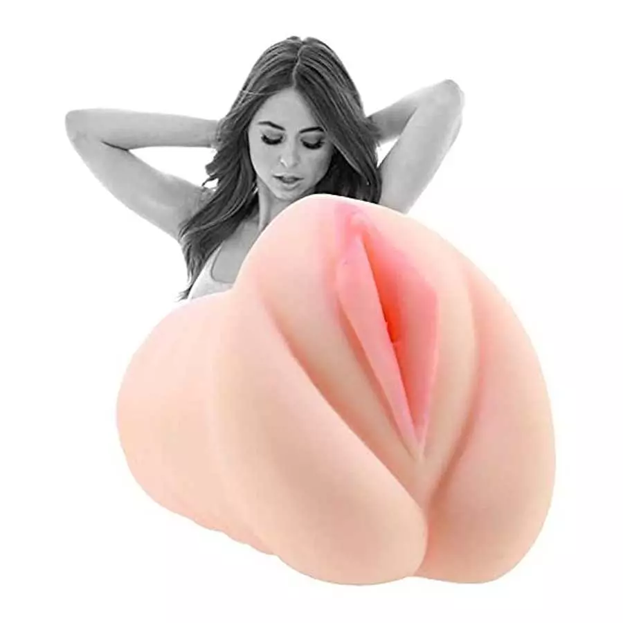 Riley Reid Vagina Masturbator and 1oz Bottle of Water Based Lube Riley Reid Vagina Masturbator and 1oz Bottle of Water Based Lube