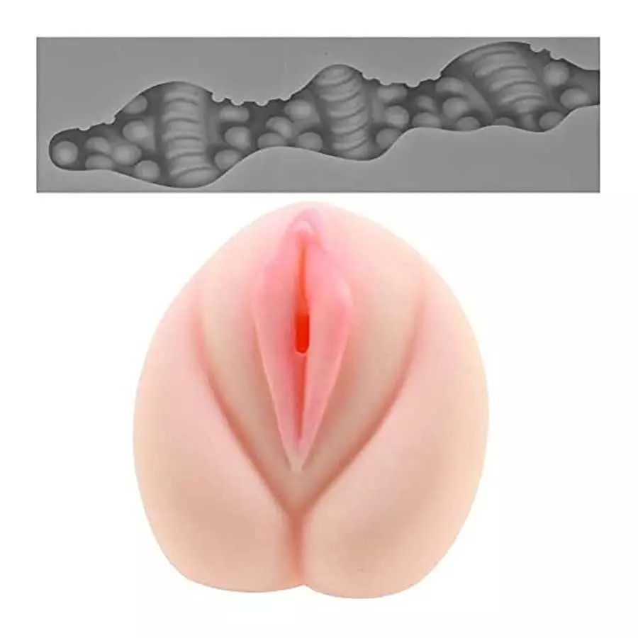 Riley Reid Vagina Masturbator and 1oz Bottle of Water Based Lube