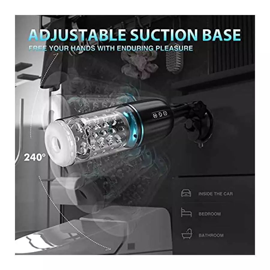 Automatic Male Masturbator, Sex Toys4men UK Masturbators Male Sex Toy, Electric Male Masturbator Cup for Stimulation Stroker Poc