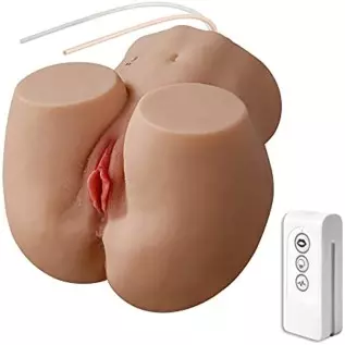 13.4lb Vibrating Stroker Sucking Big Ass Realistic Vagina Love Doll Torso Sex Toy for Men Male Masturbator Sex Doll Lifelike Pus