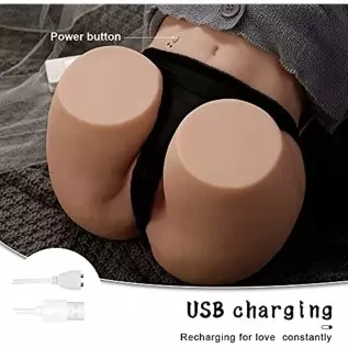 13.4lb Vibrating Stroker Sucking Big Ass Realistic Vagina Love Doll Torso Sex Toy for Men Male Masturbator Sex Doll Lifelike Pus