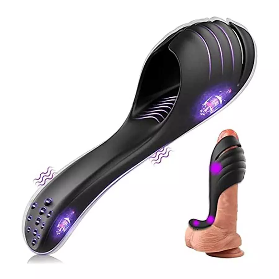 Male Masturbator Penis Vibrator with 9 Vibrations,Hands-Free Mens Vibrator Sex Toys for Men Masturbation with Adjustable Buckle, Male Masturbator Penis Vibrator with 9 Vibrations,Hands-Free Mens Vibrator Sex Toys for Men Masturbation with Adjustable Buckle,