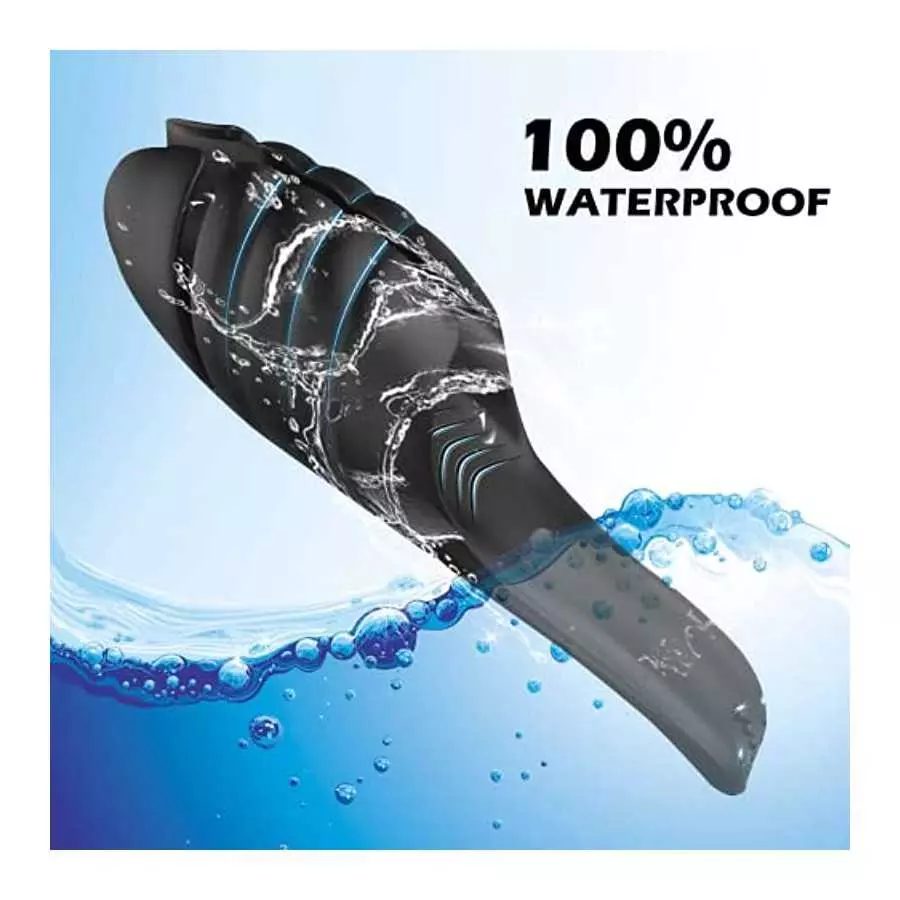 Male Masturbator Penis Vibrator with 9 Vibrations，Hands-Free Mens Vibrator Sex Toys for Men Masturbation with Adjustable Buckle，