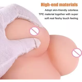 Univo 4.5 LB Sex Doll Male Masturbator Toy with Realistic Boobs & Pussy Ass Stroker, 3 in 1 Lifelike Female Torso Male Sex Toy f Univo 4.5 LB Sex Doll Male Masturbator Toy with Realistic Boobs & Pussy Ass Stroker, 3 in 1 Lifelike Female Torso Male Sex Toy f