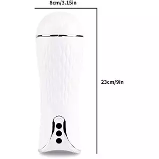 USB Recharging Waterproof Masturbator Training 3D Realistic Silent Silicone Masturbation Charging Toys Men Auto Mermaid Electric