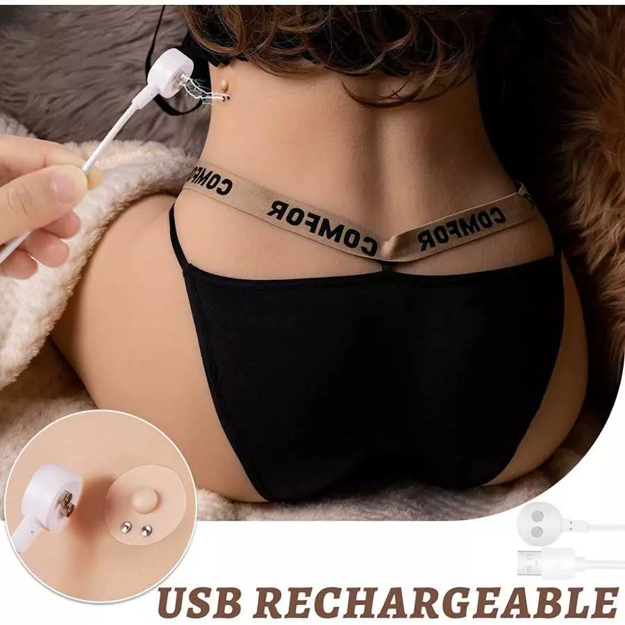 21LB Sex Doll for Men with Super Soft Gel Breasts Big Boobs and Realistic Pussy Ass for Vaginal Anal Breast Sex, Female Torso Ad