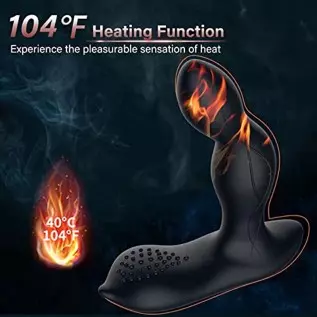 Prostate Massager, Selver Anal Vibrator with 10 Wagging & Vibration Modes, Heating Anal Toy Butt Plug with Remote Control, Vibra Prostate Massager, Selver Anal Vibrator with 10 Wagging & Vibration Modes, Heating Anal Toy Butt Plug with Remote Control, Vibra