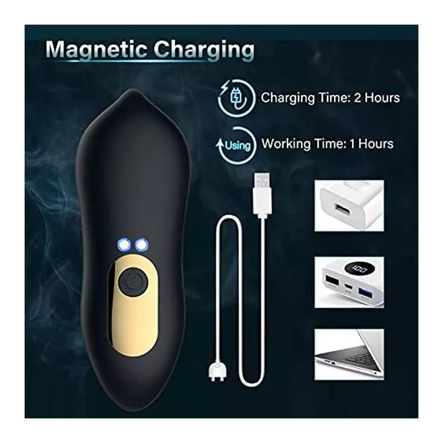 Prostate Massager, Selver Anal Vibrator with 10 Wagging & Vibration Modes, Heating Anal Toy Butt Plug with Remote Control, Vibra