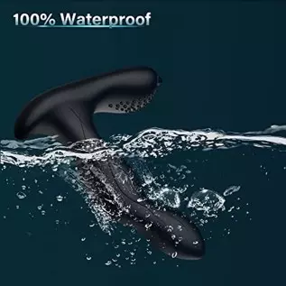 Prostate Massager, Selver Anal Vibrator with 10 Wagging & Vibration Modes, Heating Anal Toy Butt Plug with Remote Control, Vibra Prostate Massager, Selver Anal Vibrator with 10 Wagging & Vibration Modes, Heating Anal Toy Butt Plug with Remote Control, Vibra