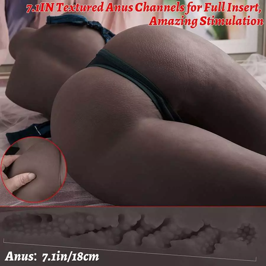 Shemale Sex Doll Torso Realistic Dildo Breasts and Anal Lifelike Transsexual Love Dolls Hugh Penis Silicone Breast Anal Testicle