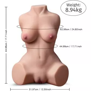 21LB Sex Doll Male Masturbator with Female Realistic Sex Dolls Torso, 3 in 1 Pocket Pussy Ass Male Stroker Toy with Big Boobs Va 21LB Sex Doll Male Masturbator with Female Realistic Sex Dolls Torso, 3 in 1 Pocket Pussy Ass Male Stroker Toy with Big Boobs Va