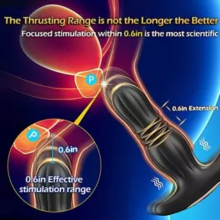 Fastest-Ever Thrusting Vibrating Butt Plug Anal Plug Toy Vibrator, ZCSOUYA Prostate Massager Stimulator Anal Dildo Trainer, Adul Fastest-Ever Thrusting Vibrating Butt Plug Anal Plug Toy Vibrator, ZCSOUYA Prostate Massager Stimulator Anal Dildo Trainer, Adul