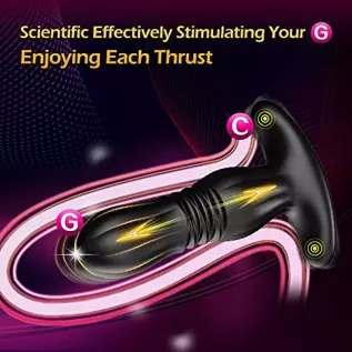 Fastest-Ever Thrusting Vibrating Butt Plug Anal Plug Toy Vibrator, ZCSOUYA Prostate Massager Stimulator Anal Dildo Trainer, Adul Fastest-Ever Thrusting Vibrating Butt Plug Anal Plug Toy Vibrator, ZCSOUYA Prostate Massager Stimulator Anal Dildo Trainer, Adul