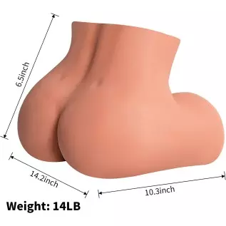 Lifelike Sex Doll Male Masturbator Realistic Big Butt Pocket Pussy Ass with Vagina Anal Sex Stroker, Female Body Torso Hip Adult Lifelike Sex Doll Male Masturbator Realistic Big Butt Pocket Pussy Ass with Vagina Anal Sex Stroker, Female Body Torso Hip Adult